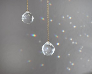 Attrape-soleil en métal et cristal de forme incurvée, élégant, idéal pour la décoration de la maison, du jardin, du balcon, de la fenêtre, idée cadeau - Product Image 2