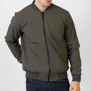 Chaqueta Bomber Clásica y Cómoda Personalizada para Hombre, Chaqueta Bomber de Invierno de Manga Larga de Nailon y Poliéster - Product Image 3