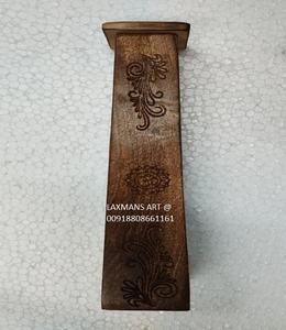 Hand Crafted Wooden Tower Hand Carved <b>Incense</b> <b>Sticks</b> Burner <b>Incense</b> <b>Holder</b> Wholesale From India - Product Image 1