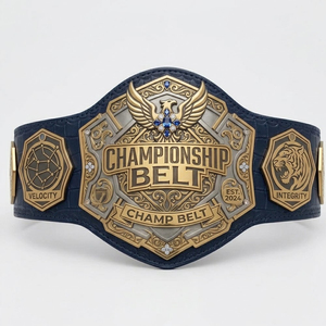 Ceintures de championnat haut de gamme, logo personnalisé, OEM, ODM, prix d'usine, haute qualité, durables, fabricant de récompenses personnalisées - Product Image 1
