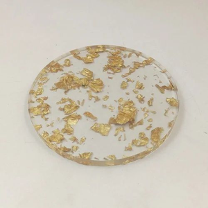 Fabricant indien de sous-verres en résine époxy personnalisables, classiques, luxueux, de qualité supérieure, fabriqués à la main, FAIZA CRAFT, respectueux de l'environnement, qualité alimentaire - Product Image 1