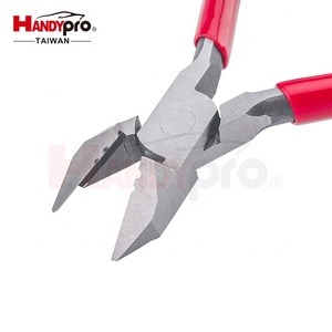 HANDYPRO Red Angle Cutting Nippers (6") Alloy Steel with PVC Handle Auto & <b>Vehicle</b> Repair <b>Tools</b> - Product Image 3