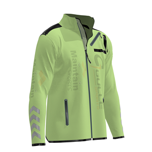 Vente en gros vestes d'extérieur hommes veste de sport Softshell respirante imperméable à manches longues taille personnalisée - Product Image 2