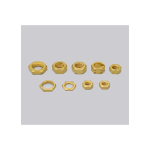 น็อตทองเหลืองแบบหนัก ทนทาน ใช้ได้กับเครื่องจักรอุตสาหกรรม ข้อต่อท่อ และการประกอบอุปกรณ์ - Product Image 1