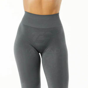 Leggings Deportivos Sin Costuras para Mujer, Cintura Alta, Efecto Push-Up, Pantalones de Yoga, Gimnasio, Fitness, Running, Ropa Deportiva Estilo Americano - Product Image 3