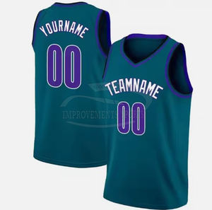 Ensemble de maillots de basket-ball à sublimation pour hommes, coupe ajustée, nouveau style, uniforme personnalisé, design réversible, à bas prix - Product Image 3
