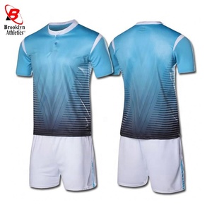 Camisetas de fútbol 100% poliéster para adultos, conjunto de uniforme de entrenamiento de equipo de fútbol - Product Image 3