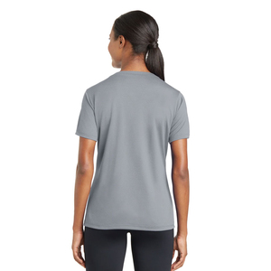 Camiseta de Verano para Mujer al por Mayor, Personalizada, Cuello en V, Manga Corta, Transpirable, 100% Algodón, Corte Ajustado Informal, Dobladillo Curvo - Product Image 2