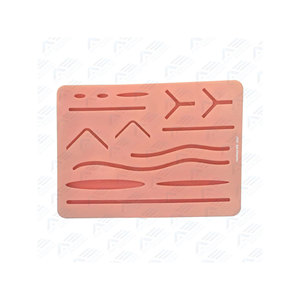 Medical Silicone Skin Suture <b>Pad</b> Training Kit Manual Power Source Medic Instrument Student <b>Nursing</b> Practice Surgical Training - Product Image 2