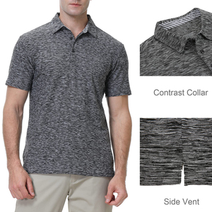 Nouveauté en promotion : Polos pour hommes en gros, haute qualité, unis, décontractés, personnalisables avec logo, à prix abordable - Product Image 3