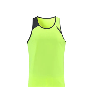 Chaleco Deportivo Unisex Verde Neón Sin Mangas, Secado Rápido, Absorbe la Humedad, Transpirable, para Correr en Todas las Estaciones - Product Image 3