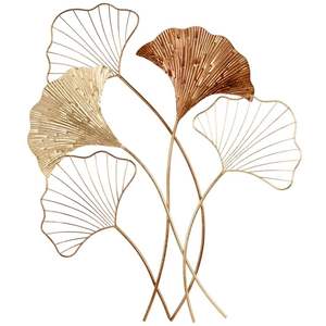 Nouvelle Tendance : Sculpture Murale Florale en Métal au Design Moderne, Décoration Murale Artistique en Fil de Fer, Art Mural en Fer, Taille Personnalisable - Product Image 2