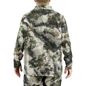 Men's Camouflage Soft <b>Shell</b> Hunting Shirt Full Sleeve Breathable Outdoor Apparel Autumn Wear - Product Image 5