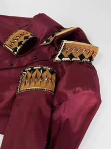 Camisa de Competición de Equitación Occidental Bordada Personalizada para Mujer, Ropa para Competencia de Rodeo - Product Image 3