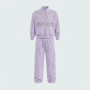 Conjunto Deportivo de Moda Premium a Prueba de Viento para Unisex, Logotipo Personalizado, Alta Calidad, Nueva Llegada, Ropa de Invierno con Estampado de Letras - Product Image 6