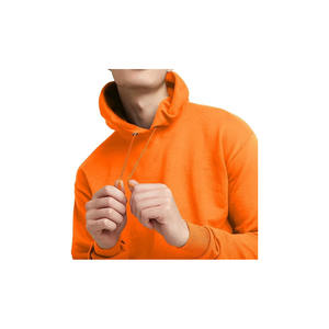 Sudadera con Capucha Color Vino Tinto de Alta Calidad para Hombre, Mezcla de Algodón, Estilo Casual para Uso Diario - Product Image 3