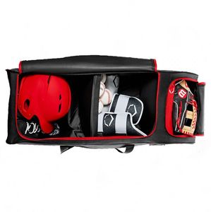 Waterproof Polyester Large Capacity <b>Ice</b> Hockey Gear <b>Bag</b> Zipper Hasp Closure Durable Sports Equipment Storage for Training - Product Image 3