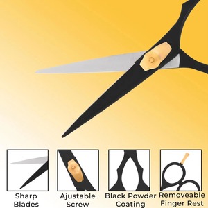 Ciseaux de coiffure professionnels en acier inoxydable de haute qualité 2026 pour barbier – Kits de ciseaux de salon - Product Image 6