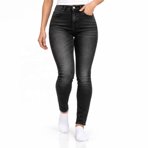 Proveedor de Pantalones Vaqueros Desgastados para Mujer, Denim Crudo, Marca Privada para Minoristas de Moda, Tallas S-XL, Pedidos al por Mayor - Product Image 2