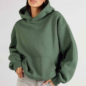 Sweat à capuche pour femme de qualité supérieure, tendance, nouveau style uni, tissu 100% coton, manches longues, couleur unie, sweat à capuche pour femme - Product Image 1