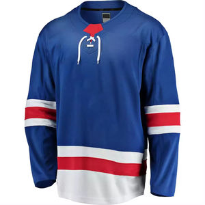 Uniforme de hockey sur glace unisexe personnalisé en polyester, respirant et à séchage rapide, vêtements de sport d'équipe - Product Image 6