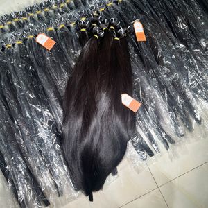 Qualité supérieure Trame Os Droite Remy Extensions de Cheveux Brut Couleur Naturelle La Meilleure Qualité Cheveux Humains Pour Prix de Gros - Product Image 5