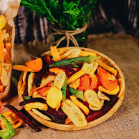 Vietnam Vacuüm Gefrituurde Fruitmix Tropische 7 Vruchten VF Chips Export Kwaliteit Private Label Snacks Fabrikant