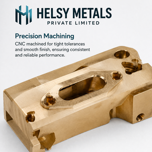 High Precision VMC Machined Stainless Steel/Brass Linear <b>Guide</b> Housing for Machining for Industrial Automation Precision - Product Image 3