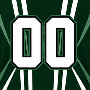 Maillot de rugby vert foncé et blanc à manches courtes, col en V, uniforme d'équipe, respirant, léger, personnalisable, pour l'entraînement sportif - Product Image 6