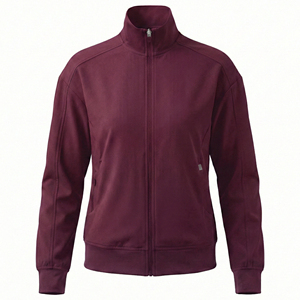 Blouse médicale personnalisée pour femme, coupe athlétique, respirante, à fermeture éclair intégrale, uniforme d'infirmière, veste de performance pour l'échauffement, vente en gros - Product Image 6