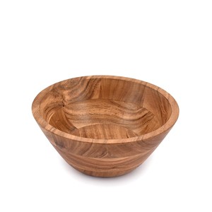 Bol de présentation peu profond en bois d'acacia fait main, vente en gros |   Moradabad Inde - Product Image 1
