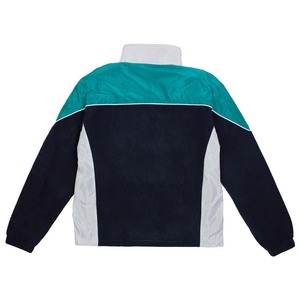 Wholesale Men's Breathable Nylon Windbreaker Jacket Custom Logo Windproof Color <b>Block</b> Design Factory Plus Size Zipper Outdoor - Product Image 2
