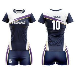 Uniformes de Voleibol Personalizados al por Mayor, Camisetas Deportivas Sublimadas para Hombre y Mujer, Uniformes Femeninos de Voleibol con Servicio OEM de Calidad - Product Image 1