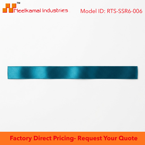 6mm <b>Teal</b> Single Face Satin Ribbon Customizable Bulk Supply 350 Meter Roll for Resort Packaging Marine Events Coastal Decor - Product Image 6