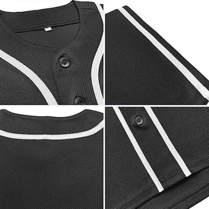 Maillot de baseball pour homme de haute qualité, 100% polyester, respirant, anti-UV, hiver, avec design personnalisé - Product Image 5