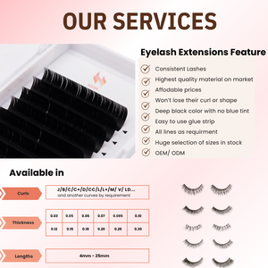 NESSLASH Handmade Faux Mink Camellia 3D 5D 10D Crisscross <b>Feather</b> Eyelash Extensions Easy to Fan Custom Logo Wholesale - Product Image 4