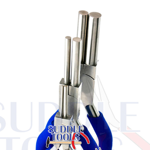 Stainless Steel Nose <b>Pliers</b> <b>Set</b> for Jewelry Making Multi-Size Rounded Mandrel Master Coil Wire Looping & Jewelry Casting Tools D - Product Image 1