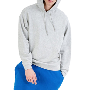 Sudaderas con Capucha para Hombre, de Algodón Grueso, Corte Regular, con Logotipo Personalizado Bordado, Bolsillo, Transpirables, de Secado Rápido, para Invierno, Venta al Por Mayor - Product Image 2