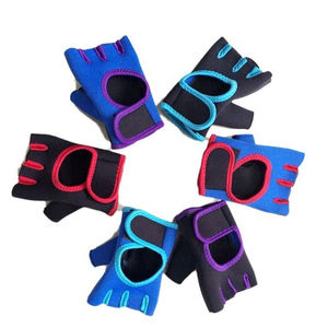 Gants de cyclisme unisexes sans doigts, antidérapants, absorbant les chocs, respirants - Product Image 4