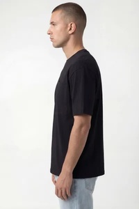Nouveau T-shirt décontracté à manches courtes pour homme EVERGLOW en polyester/coton, grande taille, écologique, séchage rapide, respirant, uni - Product Image 5