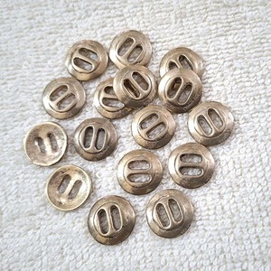 กระดุมยุคกลาง กระดุมโลหะแท้ กระดุมทองเหลืองโบราณ กระดุมบาวาเรียน กระดุมหนังสั้น กระดุมทองเหลืองโบราณ TT-7904 - Product Image 5