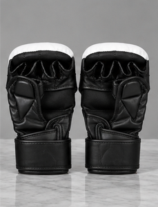 Gants de MMA Premium en Cuir PU, Gants d'Entraînement Rembourrés avec Protection des Jointures, Soutien Poignet Ajustable en Velcro, Respirants - Product Image 3