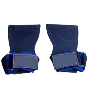 Ganchos y correas de muñeca de alta resistencia para levantamiento de pesas, soporte de muñeca premium y almohadillas de agarre para gimnasio y powerlifting, de AMAZING INDUSTRIES - Product Image 4