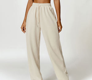 Pantalones Deportivos Holgados Personalizados de Alta Calidad 2026, Pantalones Deportivos de Nailon Cómodos para Mujer con Logotipo Personalizado - Product Image 6