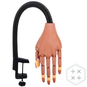 ABS PP PA Material Nail Art Practice Modelo Manos para entrenamiento - Product Image 1