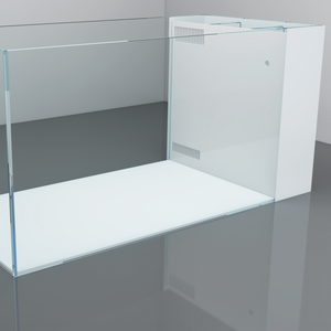 50cmcoral Purification et Filtration Filtre Latéral Réservoir de Poissons Réservoir de Poissons en Verre Filtre Latéral Angle Droit Verre <span class=keywords><strong>Aquarium</strong></span> Réservoir de Poissons - Product Image 2