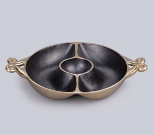 Nouveau design de bol à chips et à sauce en aluminium, bol de luxe - Product Image 6