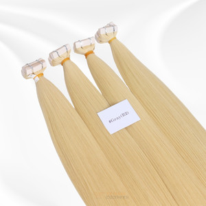 ผมมนุษย์เวียดนามแบบเทปต่อผมสีทันสมัย100% - Product Image 4