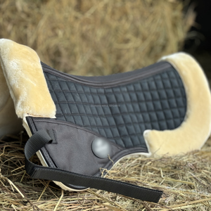 BURAQ MMA SPORTS BRQ-SAD - Almohadillas de Montar Ligeras OEM de Lona Teñida Lisa con Relleno de Poliéster y Forro Polar - Product Image 4