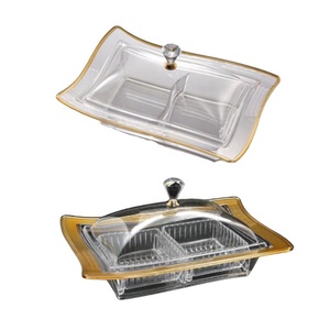 Bandeja de partición transparente acrílica de plástico sin BPA - Product Image 3